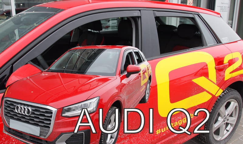 Heko vindavviser til Audi Q2 / SQ2 GA – PMMA Plexi