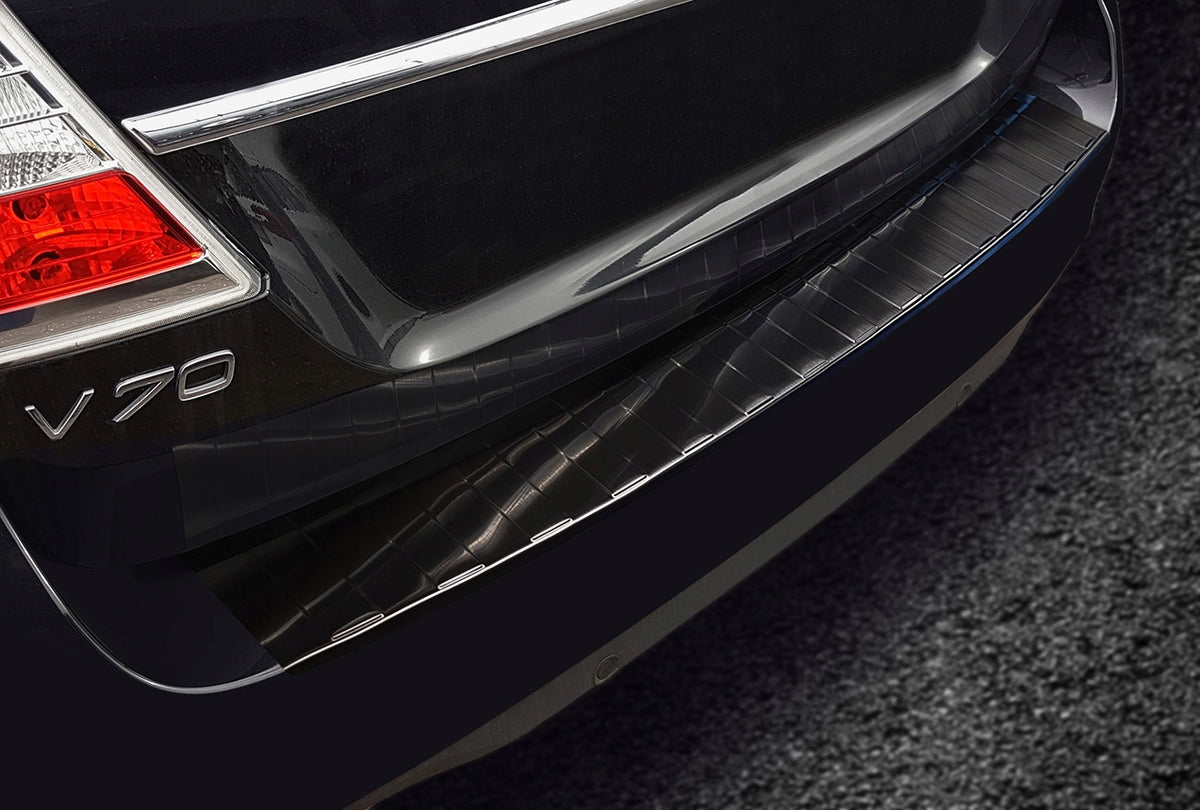 Avisa bakfangerbeskytter til Volvo V70 III Facelift / Black Edition – rustfritt stål