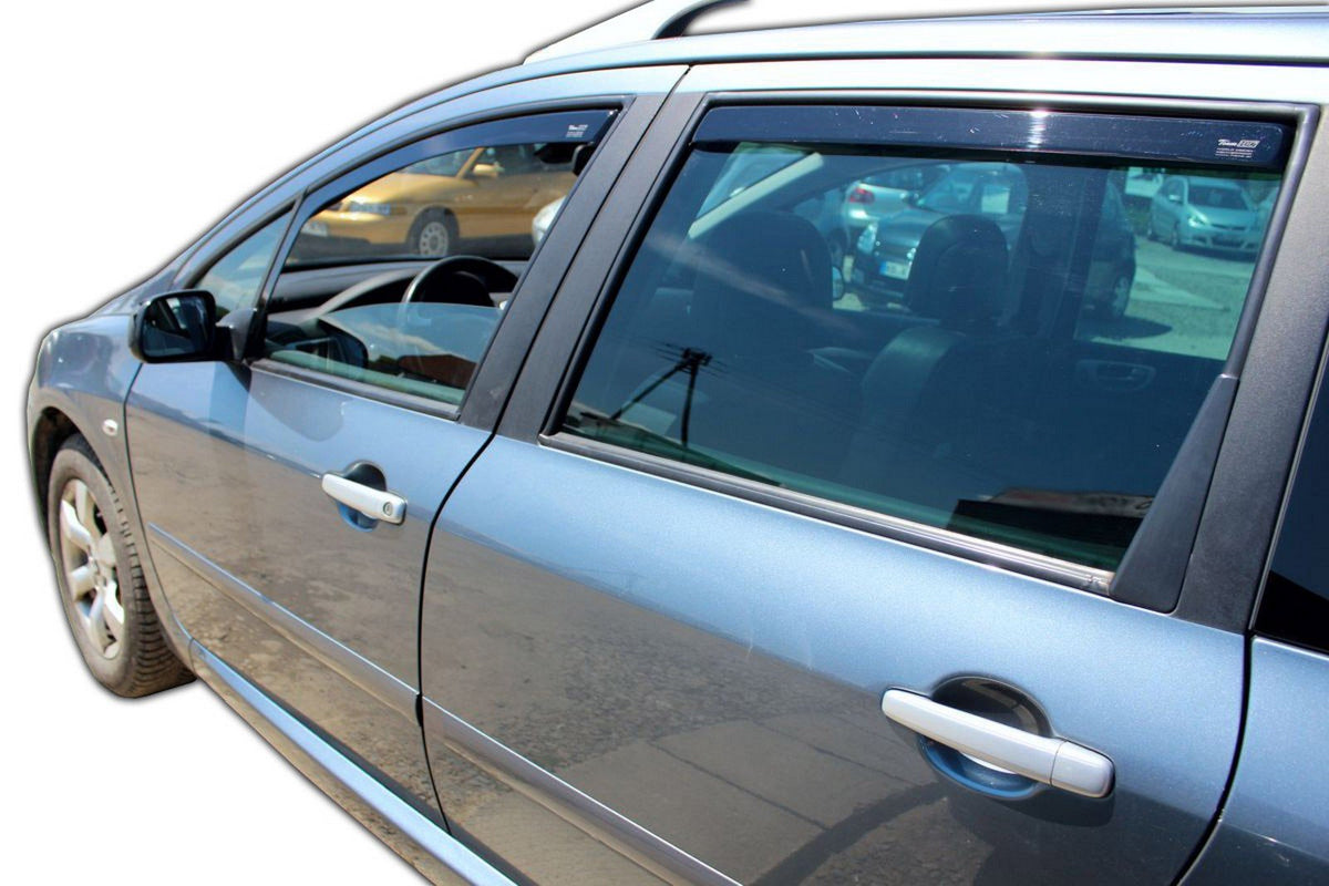 Vindavviser Peugeot 307 5-dørs (2001-2008) – PMMA Plexi - detaljer