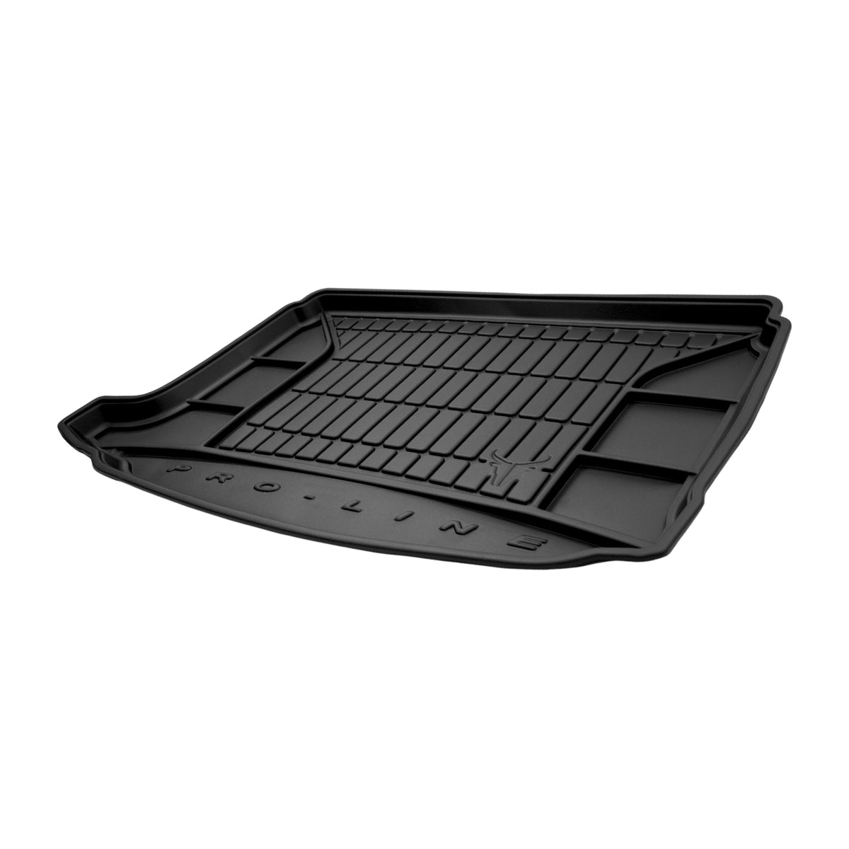 Frogum bagasjeromsmatte til Vw Polo V – svart matt med 50 mm kant
