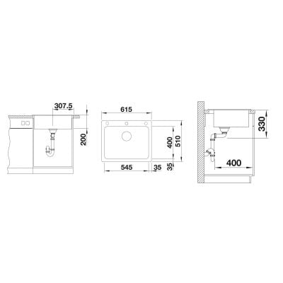 Måltegning Blanco Naya 6 – mål 615x510 mm