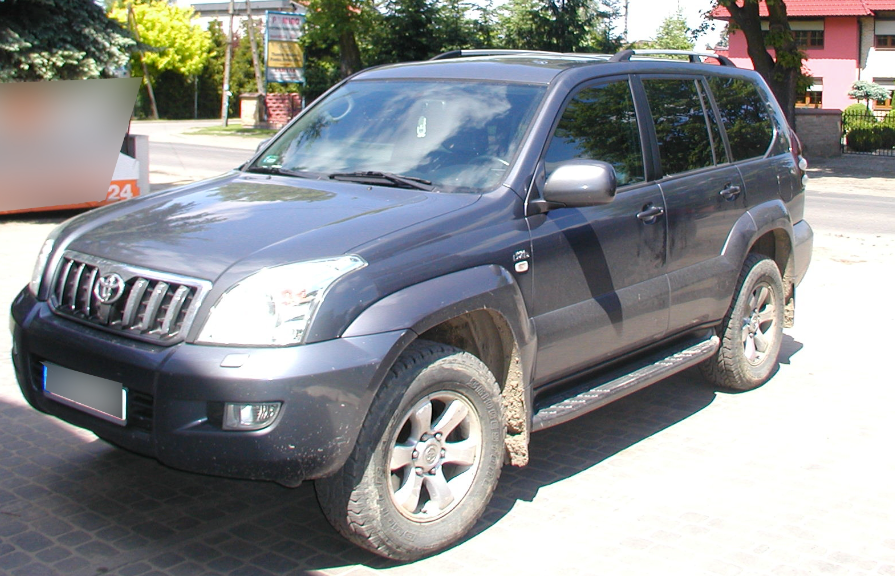 Takrails Toyota Land Cruiser J120 Canopy (2002-2009) - nærbilde