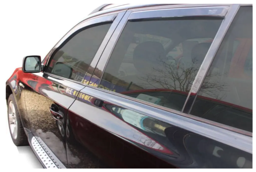 Heko vindavviser til Bmw X3 (E83) – sort transparent