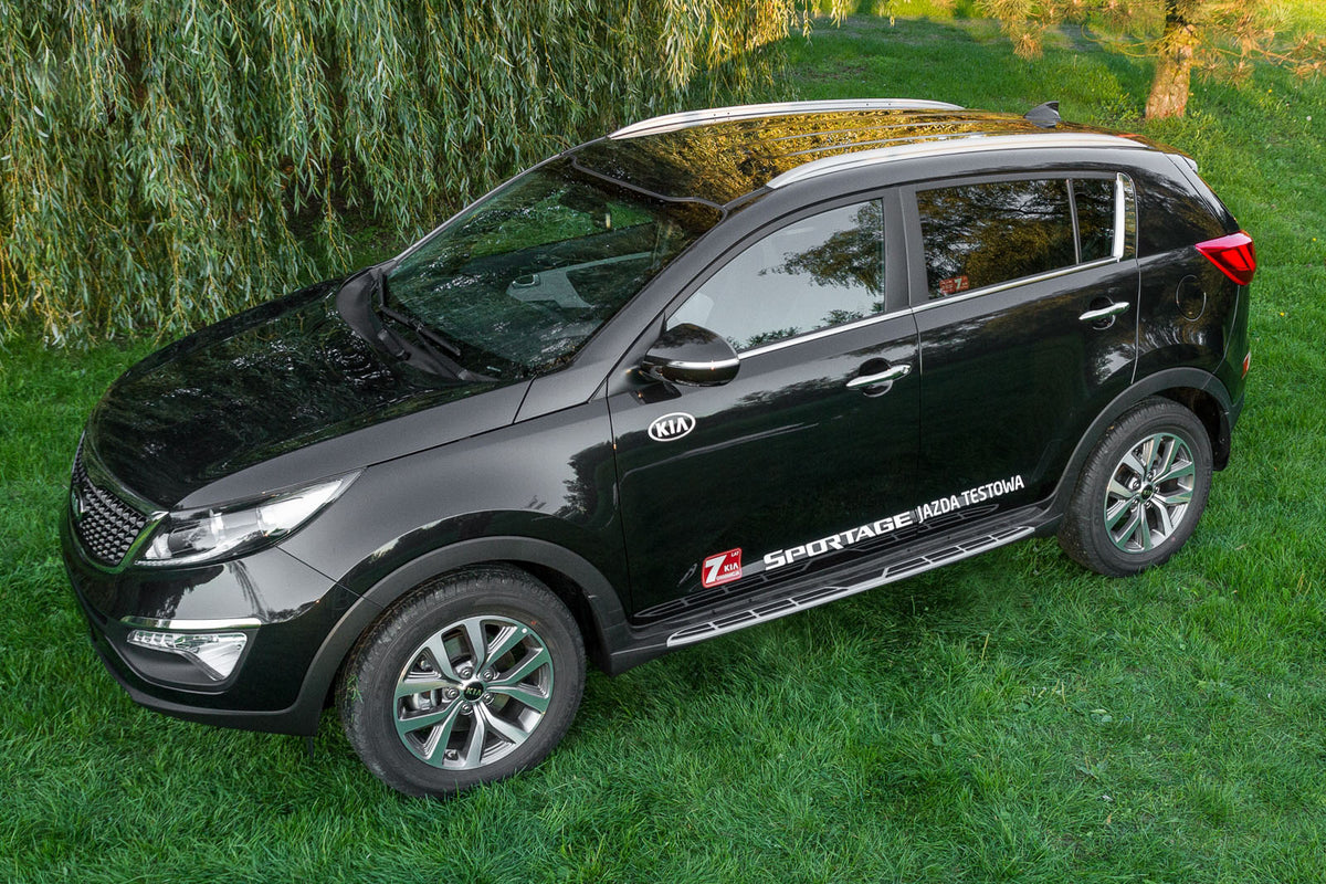Stigtrinn Kia Sportage Ventshield - sett bakfra