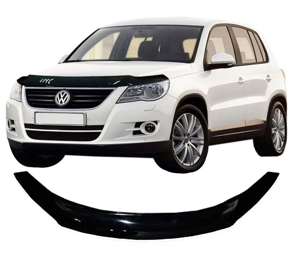 Scoutt panserbeskytter i akryl til Vw Tiguan I med sort gloss finish og enkel montering