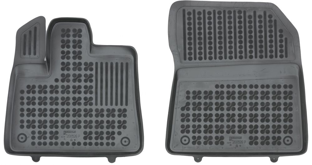 Rezaw-Plast gummimatter til Toyota PROACE CITY VERSO (2020-) – 30mm høykant, antiskli, vanntett, svart