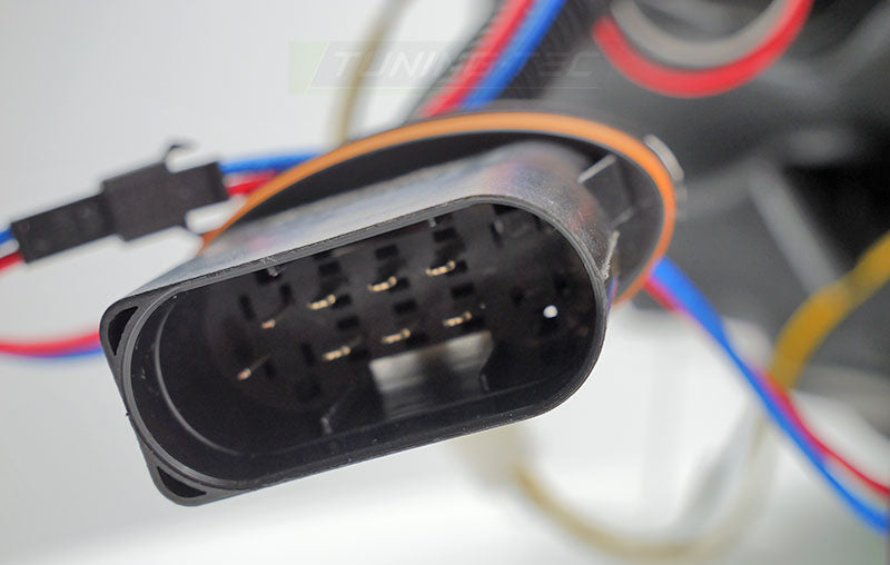 Mercedes W205 Tube LED krom frontlykter