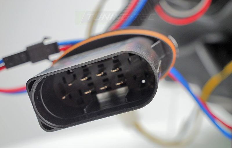 Mercedes W205 14-18 LED frontlykter svart