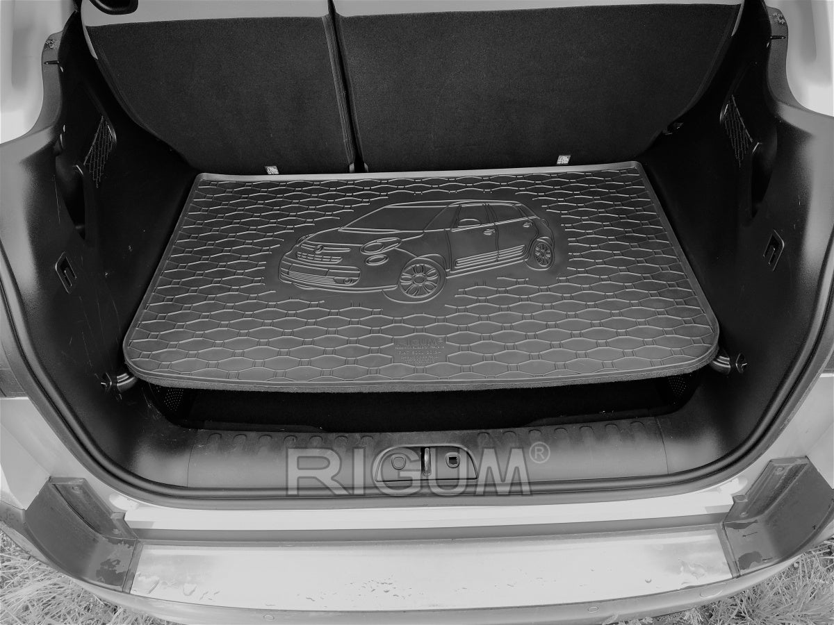 Rigum bagasjeromsmatte til Fiat 500L – 10 mm sidekant