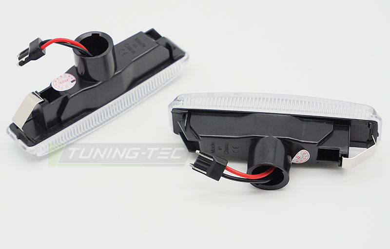 BMW 5-serie E39 hvit sekvensielle sideblinklys