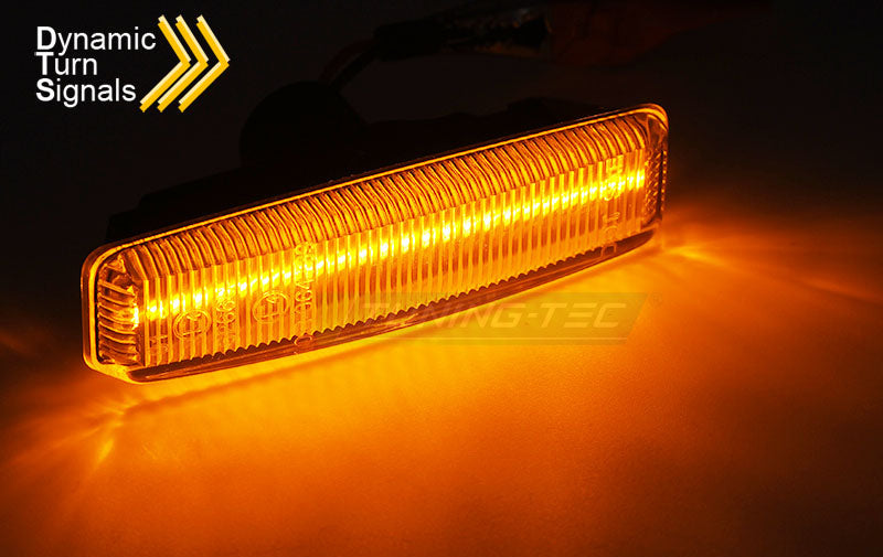 BMW E39 røykfarget dynamiske LED sideblinklys