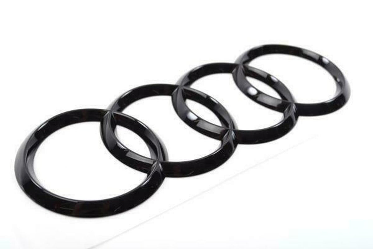 Emblem Audi R8 ringer Sport Black Edition - nærbilde