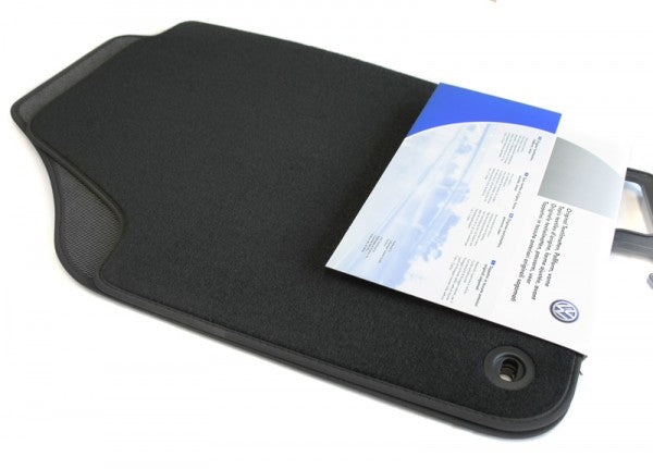 VAG OEM stoffmatter til Vw Polo IV Facelift – stoff svart satin