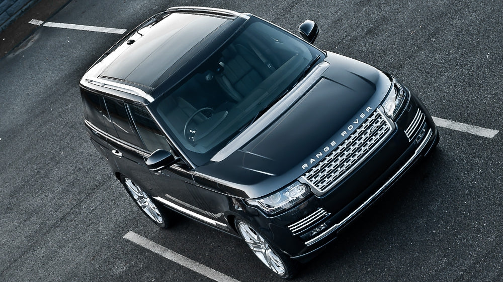 Takrails Ventshield for Land Rover Range Rover (L405) i aluminium og ABS, modell 2012-2021