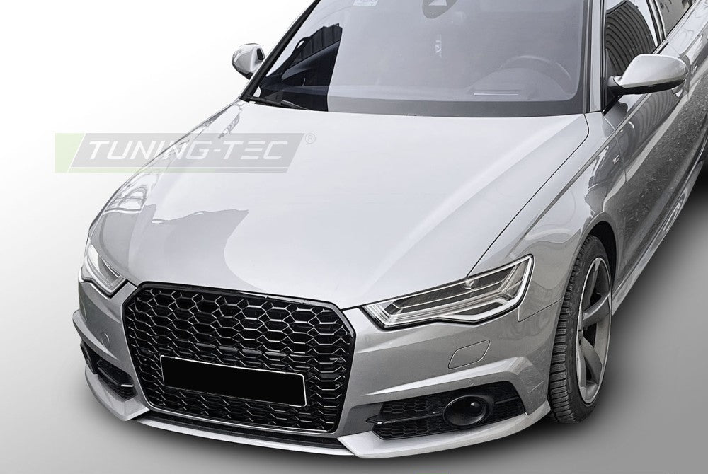 Audi A6 C7 sportgrill blank svart