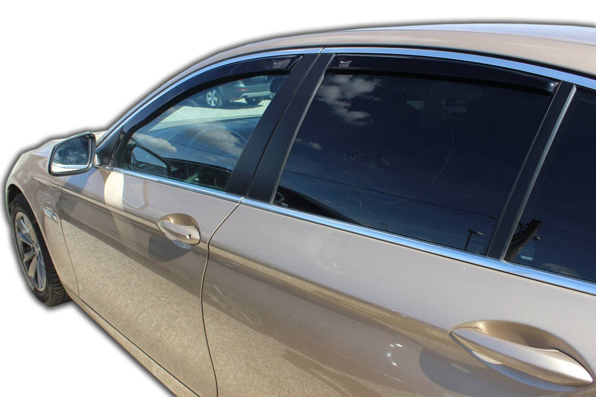 Heko vindavviser til Bmw 5 (F10) Sedan – sort og aerodynamisk