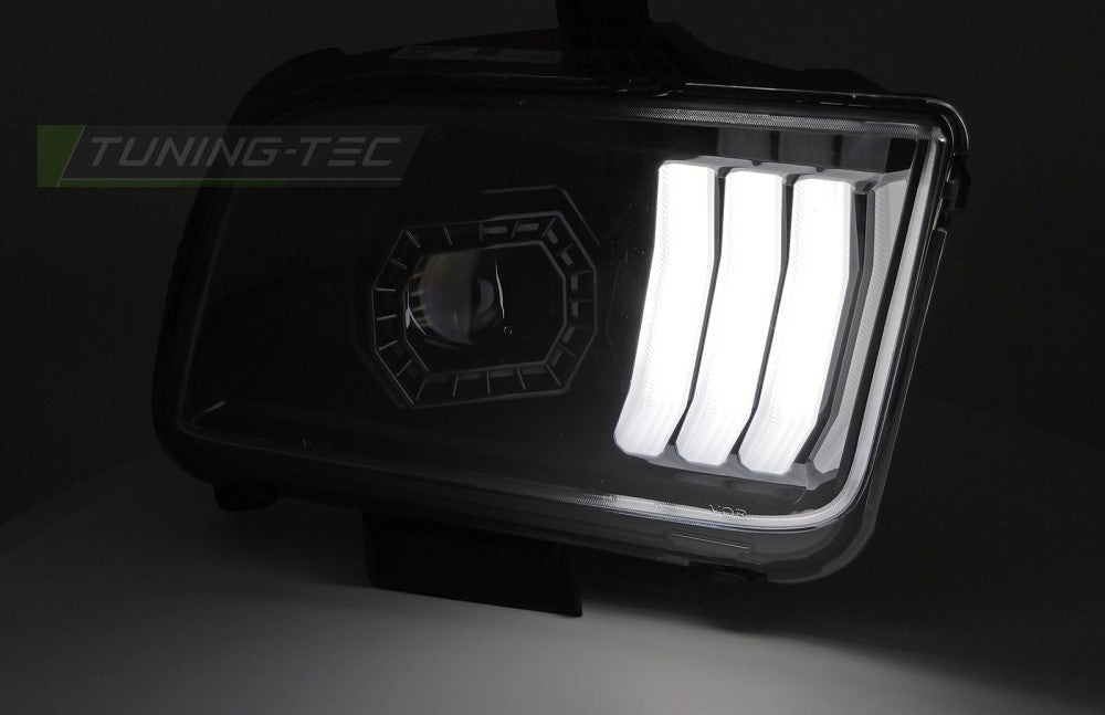 Ford Mustang 04–09 Tube Light svart