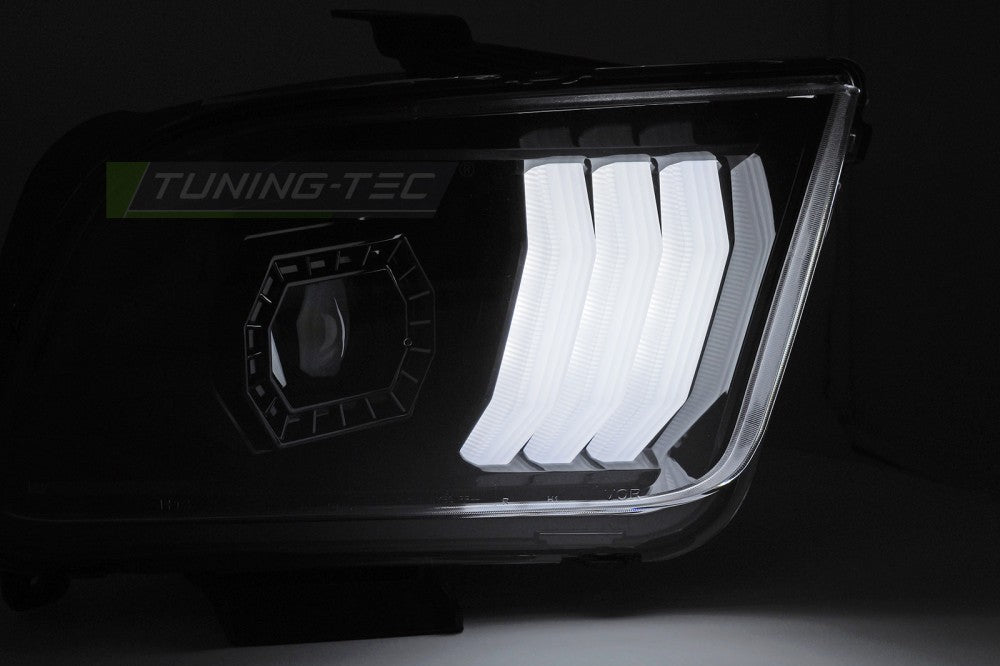 Ford Mustang 04–09 Tube Light svart