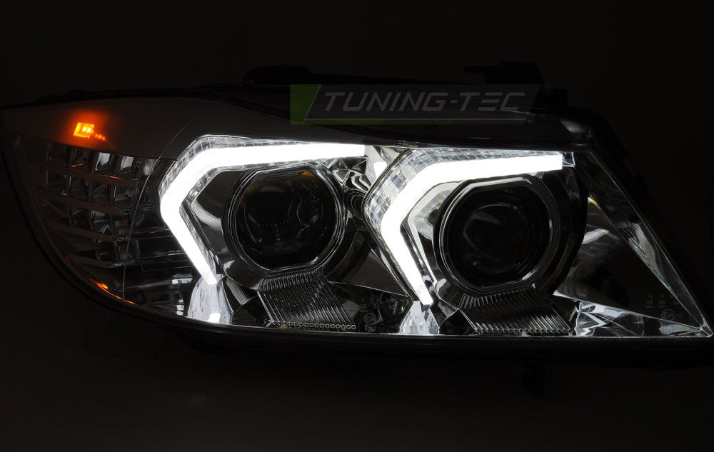 BMW E90/E91 krom Full LED frontlykter