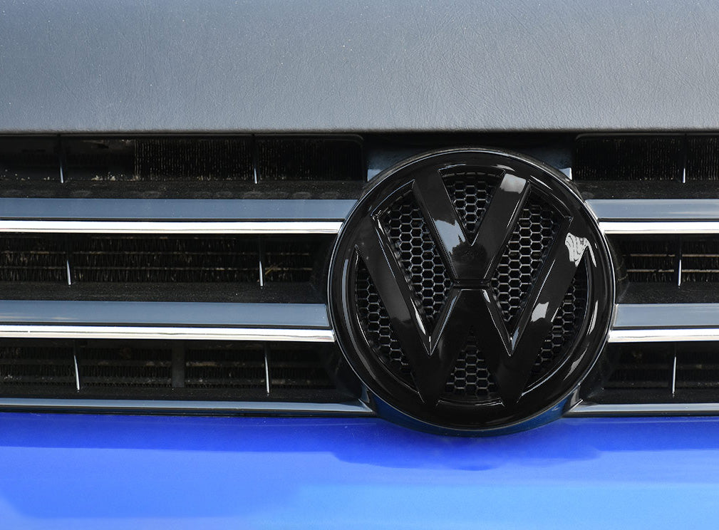 Emblem/logo til Vw T5 / VW Crafter I Facelift 2011 - 2016 i svart blank Black Edition utførelse