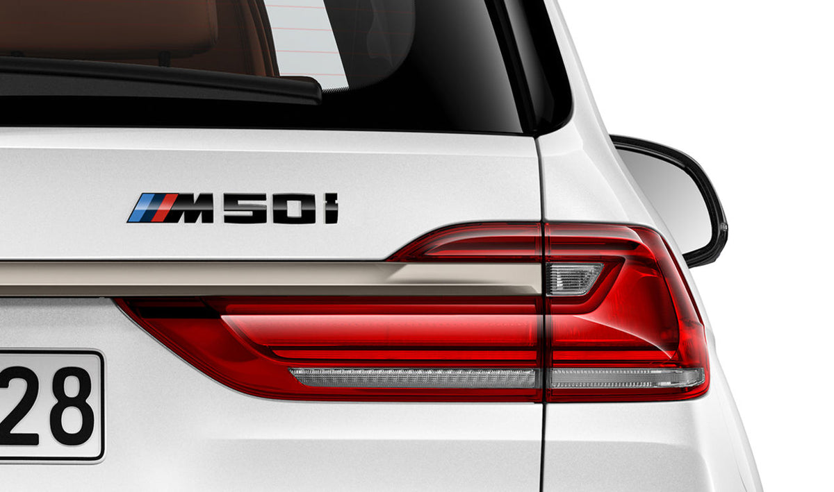 Emblem Bmw Black Editon M50i | Bmw Ag - sett bakfra
