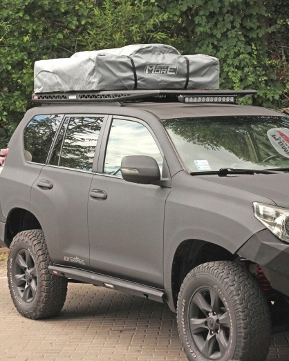 Takstativ Plattform Toyota Land Cruiser J150 (2009-2024) - sett forfra