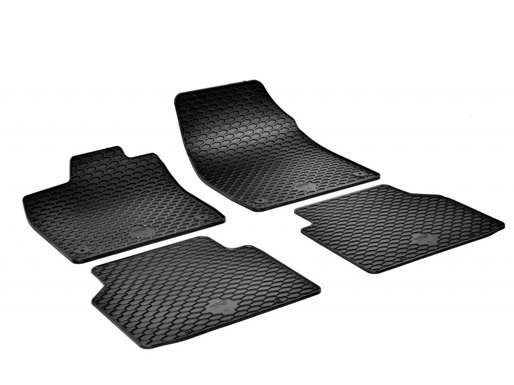 DomLine luktfrie gummimatter til Audi Q4 e-Tron (2020-) – TÜV-sertifisert sett med 4 matter