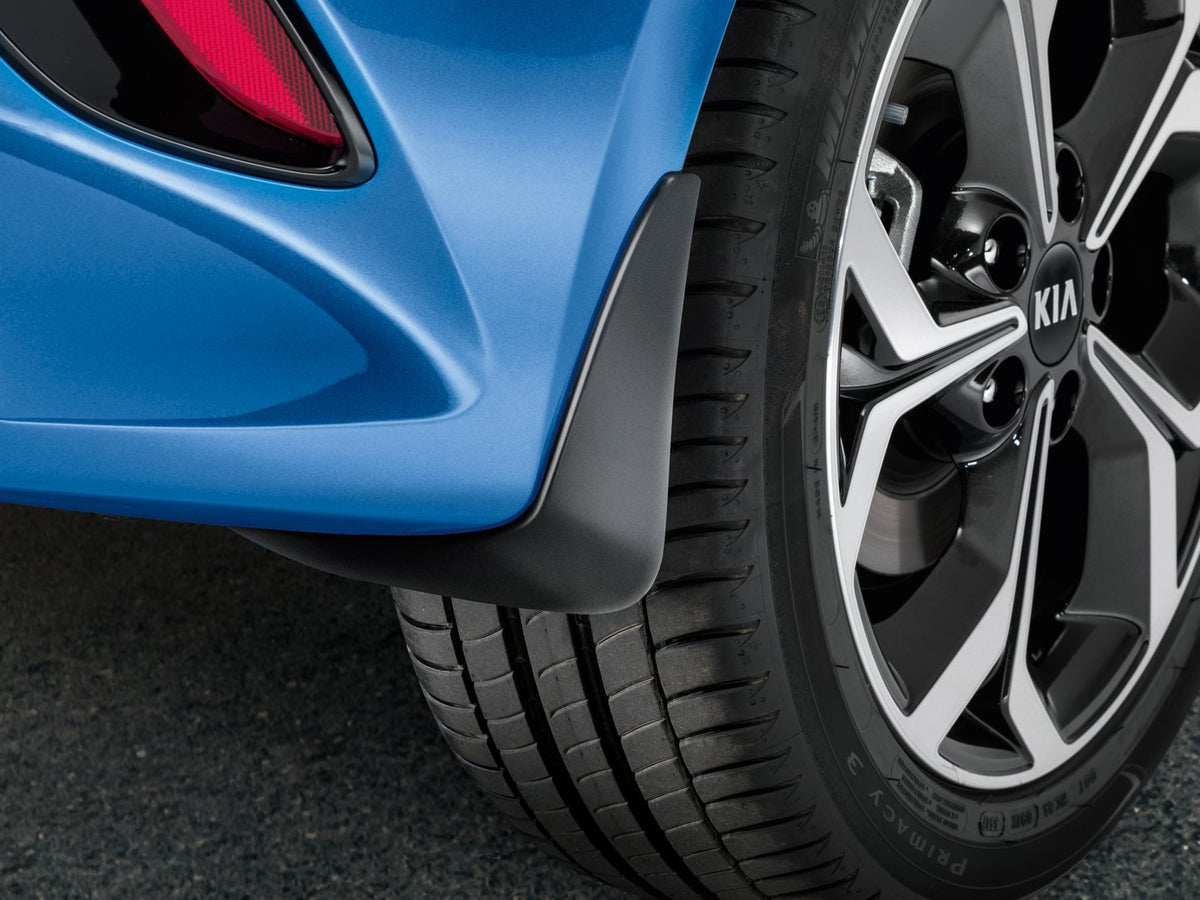 Kia OEM skvettlapp til Kia Ceed III / Bak - sett 2 stk. – svart ABS-plast