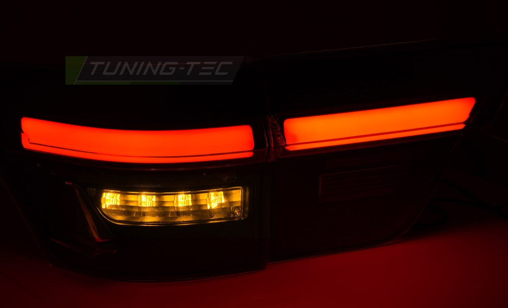 Jeep Grand Cherokee WK2 LED svart baklykter