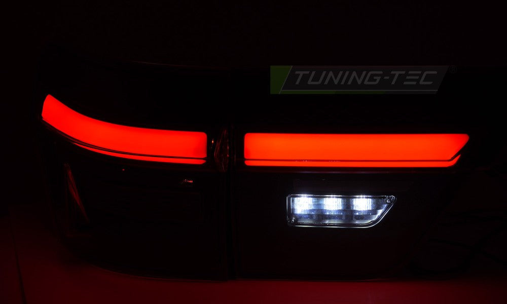 Jeep Grand Cherokee WK2 LED svart baklykter