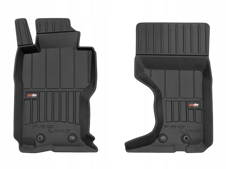 Frogum 3D Premium gulvmatter til Mazda MX-5 (2014–) – svart TPE med 60 mm sidekant, sett med 2 stk.
