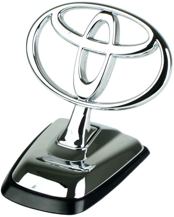 Emblem/logo til Toyota Land Cruiser J100 i krom metall for pansermontering