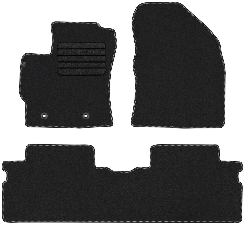 Unknown stoffmatter til Toyota Verso – premium velour tekstil