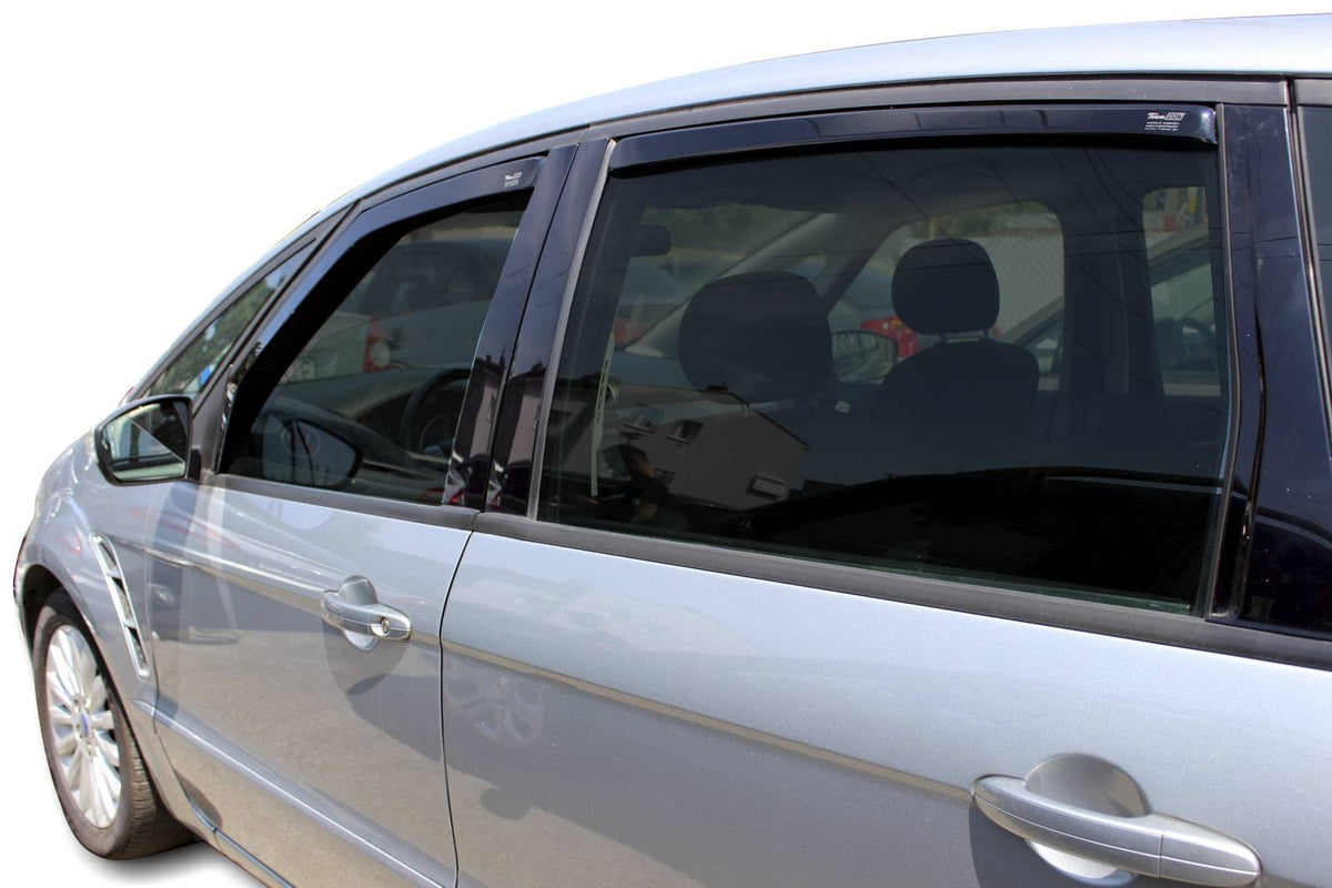 Vindavviser Ford S-Max I Facelift / sett 4 stk. (2010-2014) – PMMA Plexi - detaljer