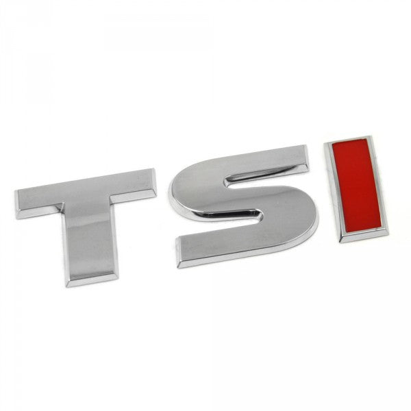 Emblem/logo til Vw Amarok > Chrome / Red i krom og rødt, originalt VW emblem fra Vag