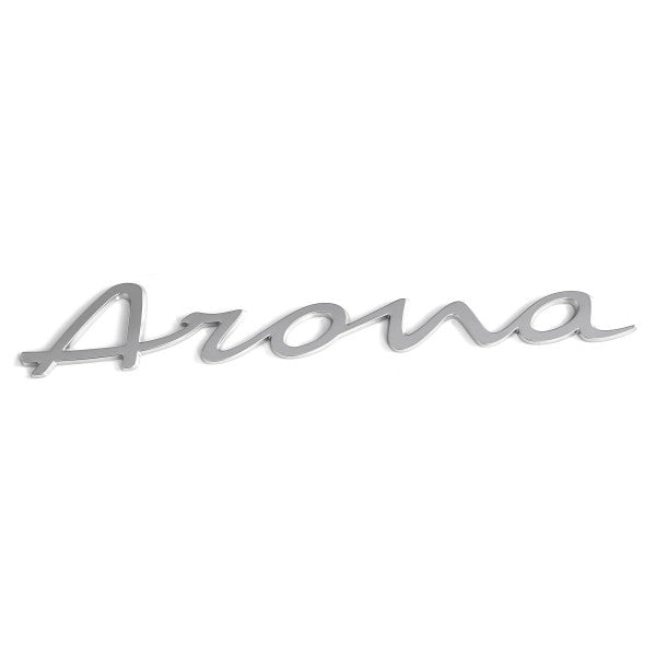 Emblem/logo til Seat Arona > Aluminum standard i ABS-materiale for bakluke, original Seat-emblem med perfekt passform