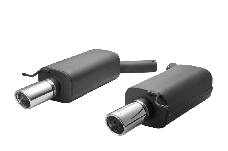 Sluttdemper duet Ulter A6 C5 Allroad Combi Quattro 101-320 med N90RS endepiper polert rustfri