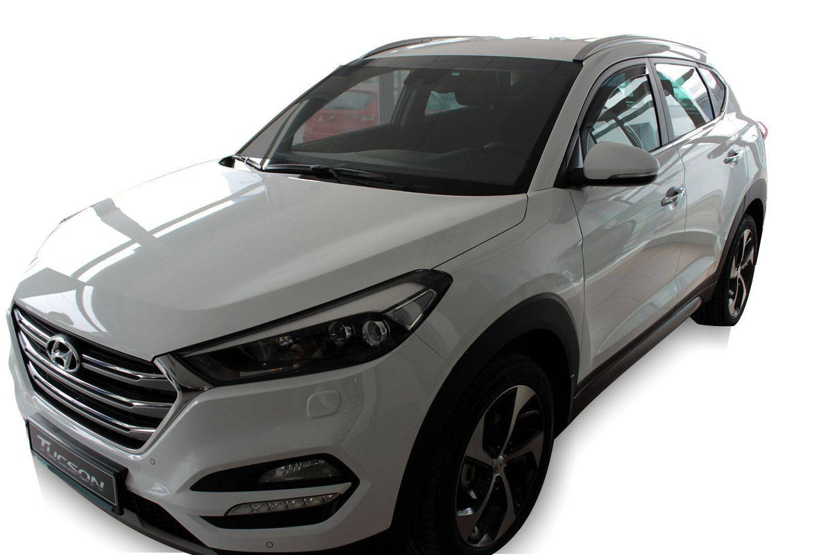 Heko vindavviser til Hyundai Tucson III / sett 4 stk. – PMMA Plexi