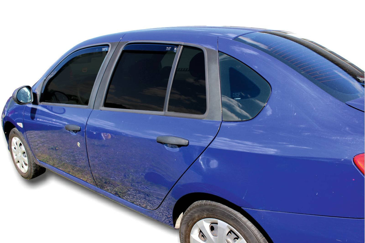 Vindavviser Renault THALIA 4-dørs 11/ (2008-2013) – PMMA Plexi - nærbilde