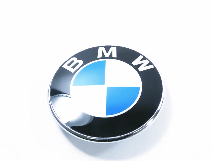 Emblem Bmw 1 stk. D - Ø74 mm Bakluke OEM | Bmw Ag - sett forfra