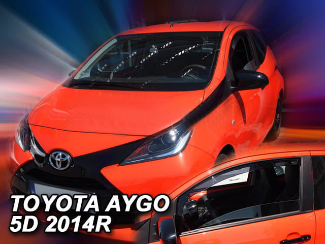 Heko vindavviser til Toyota AYGO II 5-dørs – PMMA Plexi