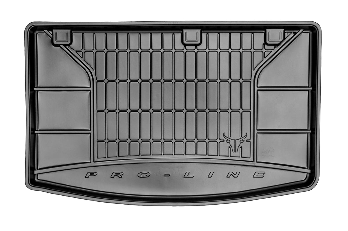 Frogum bagasjeromsmatte til Kia Rio III Hatchback – TPE-gummi, svart matt