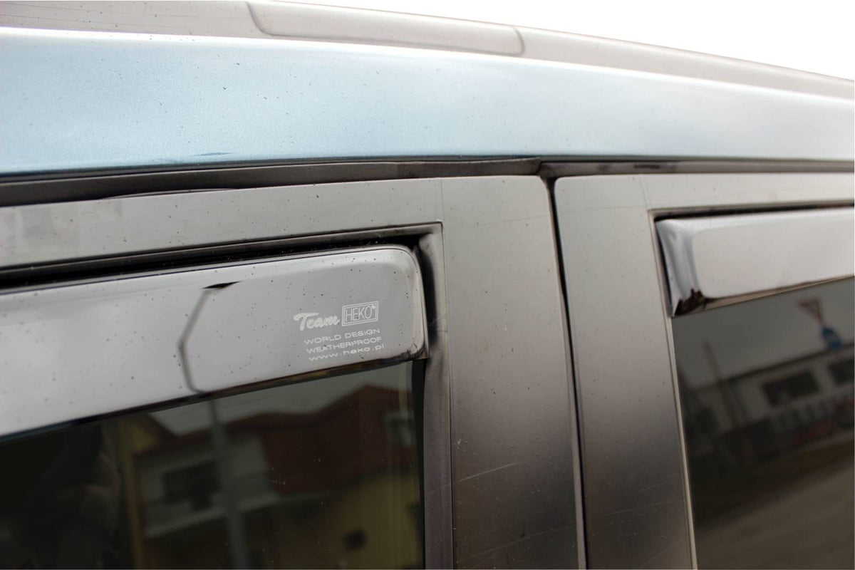 Vindavviser Nissan X-Trail II (T31) / sett 4 stk. (2007-2013) – PMMA Plexi - detaljer