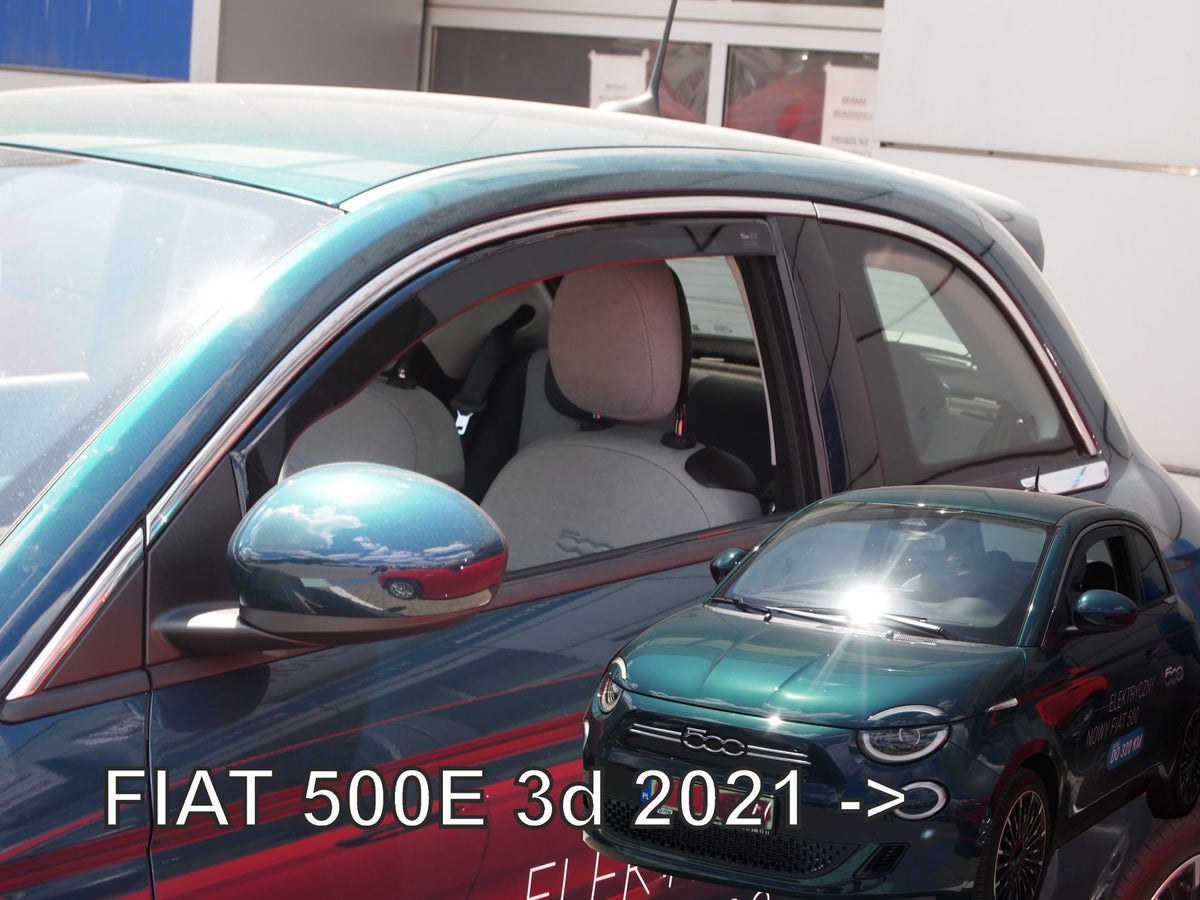 Heko vindavviser til Fiat 500e II – PMMA Plexi materiale