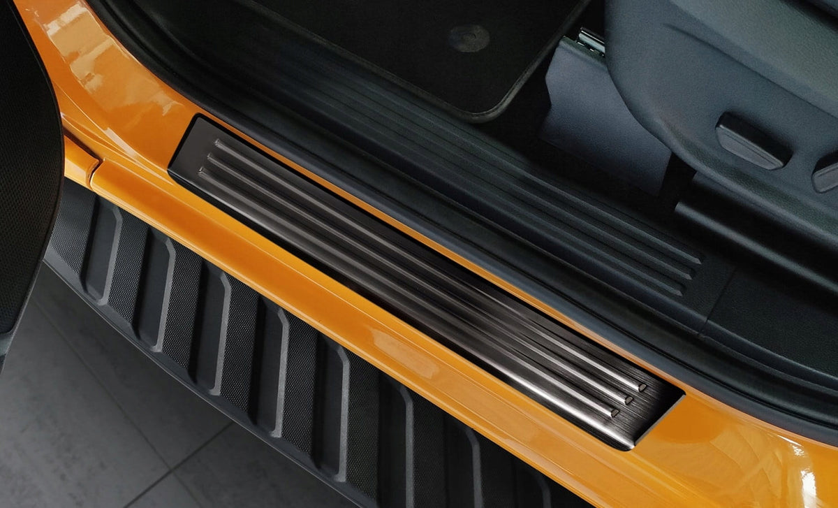 Avisa dørbeskytter til Ford Ranger / Black Edition – rustfritt stål