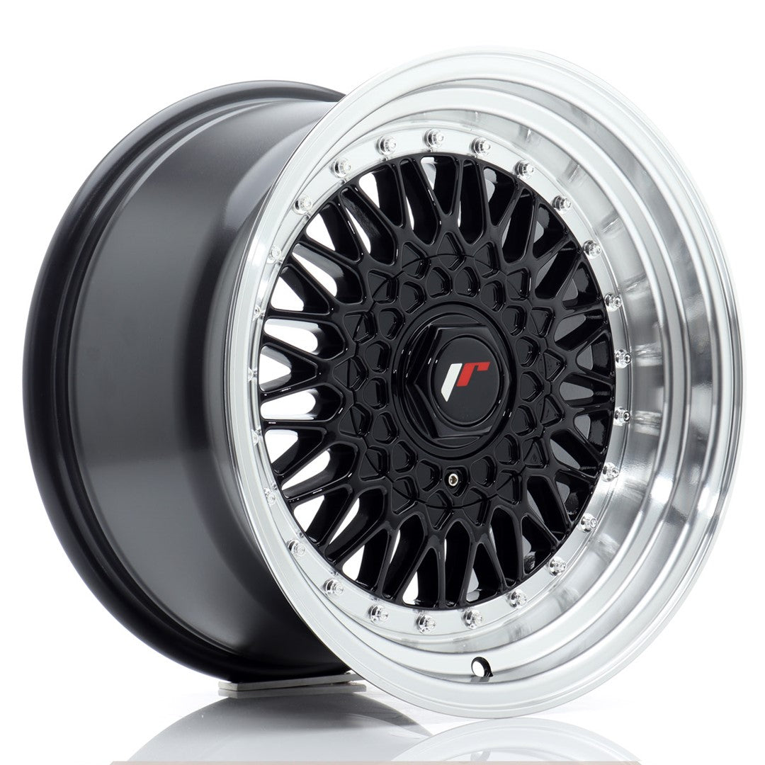 Felg JR Wheels JR9 16x9" Black – sett forfra