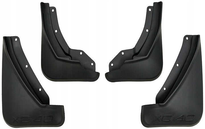 Ven-Tuning skvettlapp til Volvo XC40 – svart ABS-materiale
