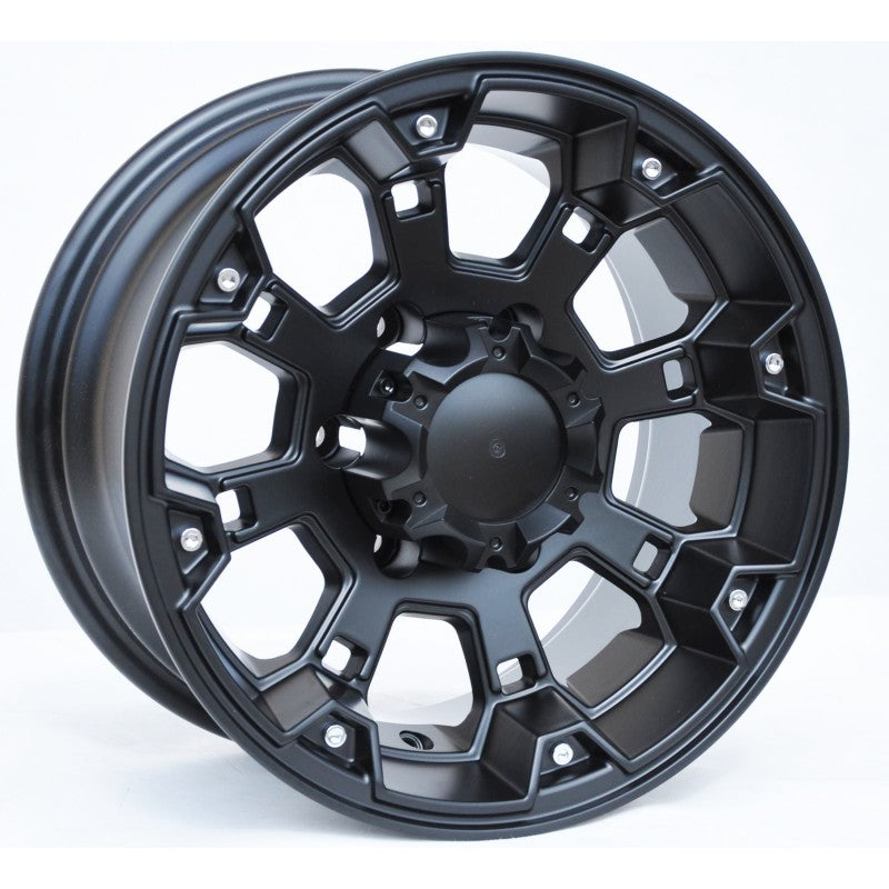 Felger 6x139,7 15" 8J ET -10 110,1 matt svart