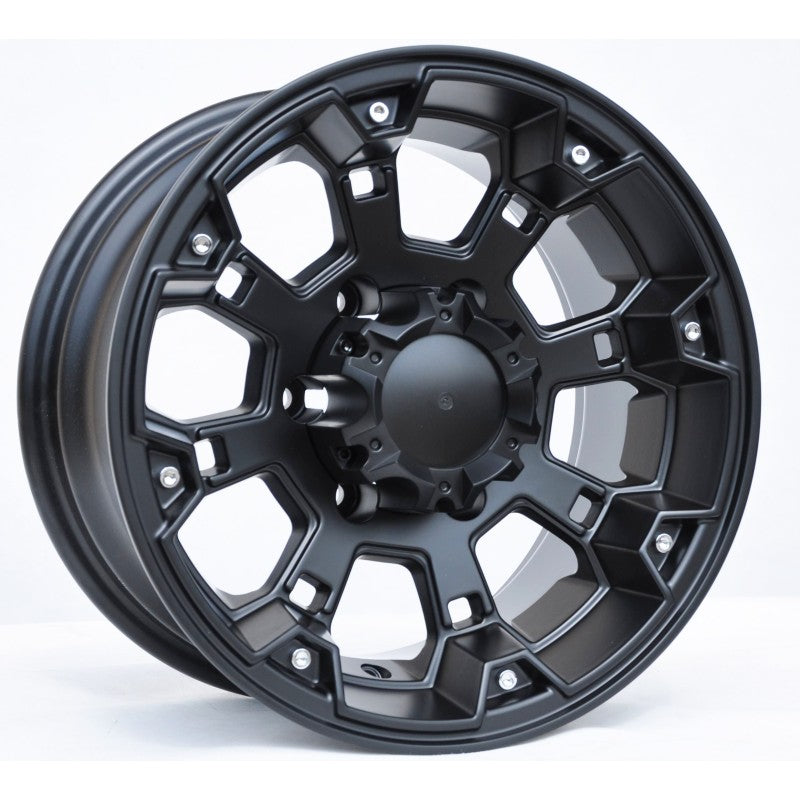 Felger 6x139,7 15" 8J ET -10 110,1 matt svart