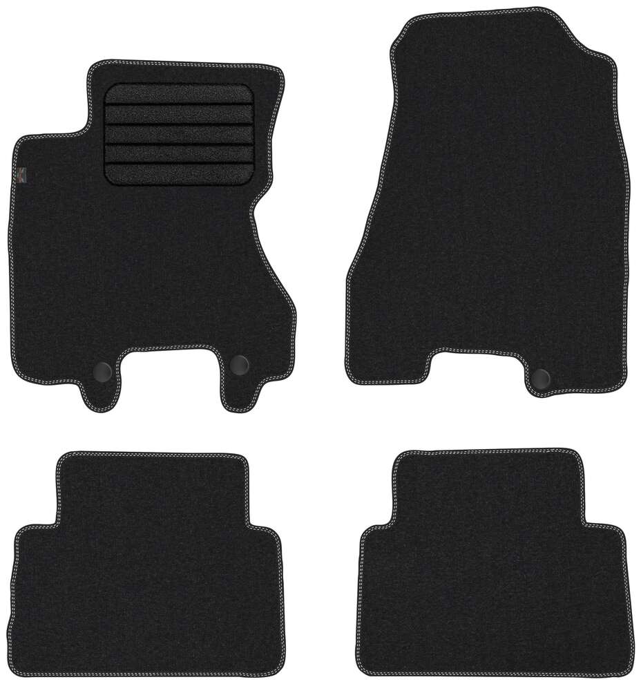 Unknown stoffmatter til Nissan X-Trail II (T31) – premium velour stoff